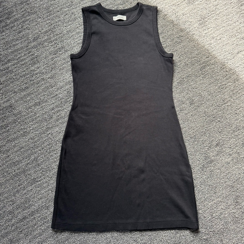 Everlane Black Sleeveless Mini Dress